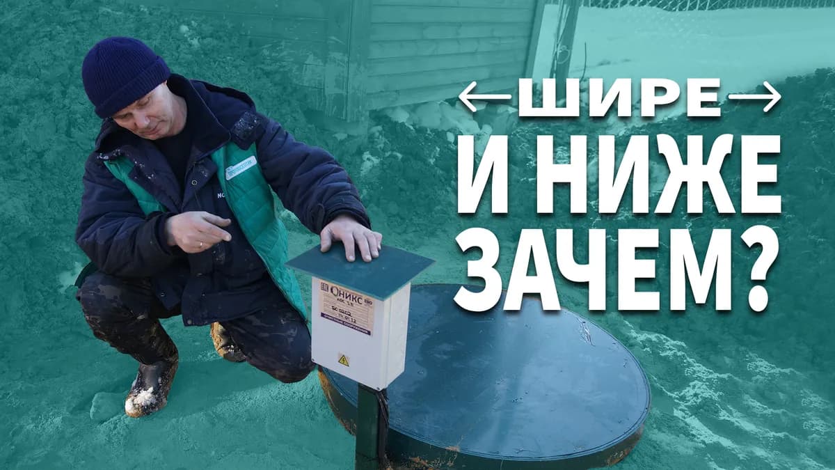 Септик Оникс 3 - почему инженеры одобряют? | ПРО100Септик